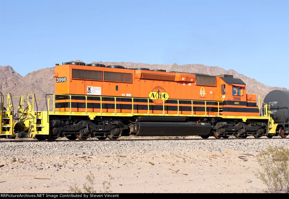 Arizona & California SD40-2 ARZC #3998